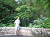 Mark in front of a waterfall (road to Hana)