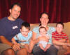 Daddy, Dillon, Mommy, Adrian & Jason